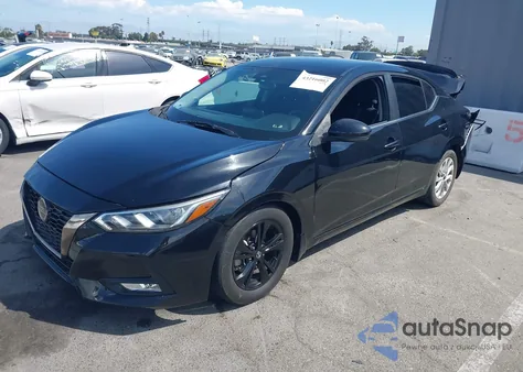 2020 Nissan Sentra Sv Xtronic Cvt z USA, uszkodzony, nr VIN 3N1AB8CV6LY272568